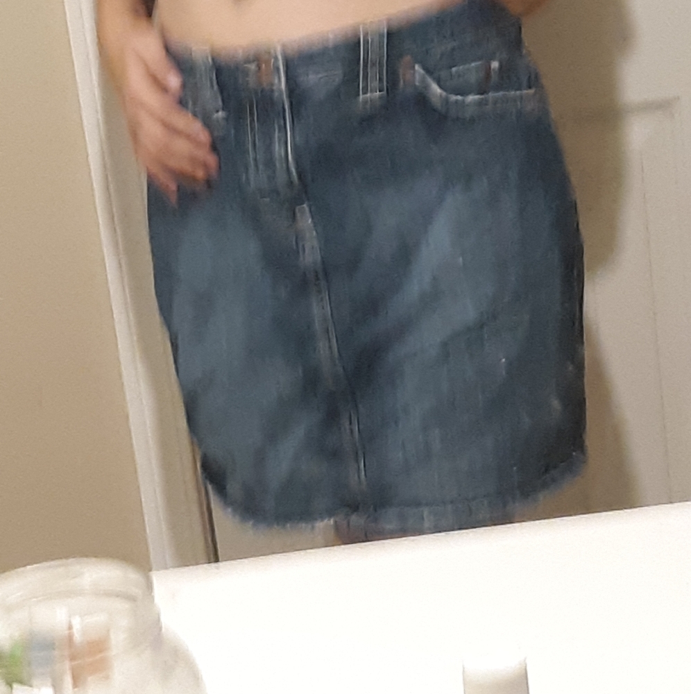 Jean skirt